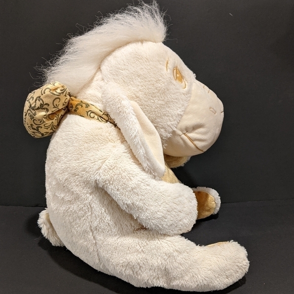 DISNEY Store cream & gold Eeyore plush 18” - Picture 4 of 13